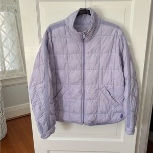 Free People Movement Purple Heather Packable Puffer Coat Women’s M
